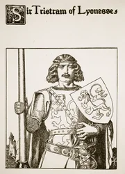 Sir Tristram de Lyonesse, ilustración de 